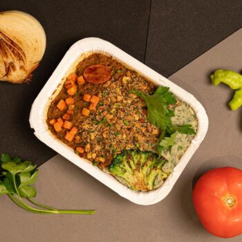 CARNE DE PANELA COM PURÊ DE INHAME - 350 GRAMAS