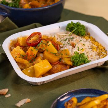 MOQUECA DE PUPUNHA COM PEIXE - 350 GRAMAS