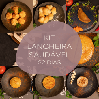 KIT LANCHEIRA SAUDÁVEL - PARA 22 DIAS